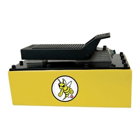 Integrated Supply Network Esco Equipment 5-Qt Metal Air Hydraulic Pump Yellow Jackit 10877